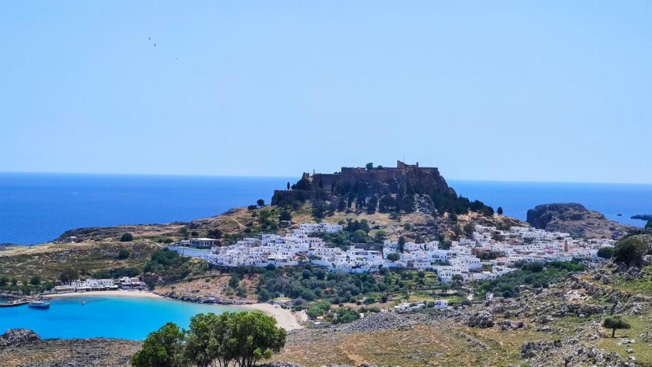 Heliophilia Lindos Villa Ngoại thất bức ảnh
